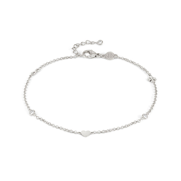 Nomination Anklets Collection Silver, CZ Mixed