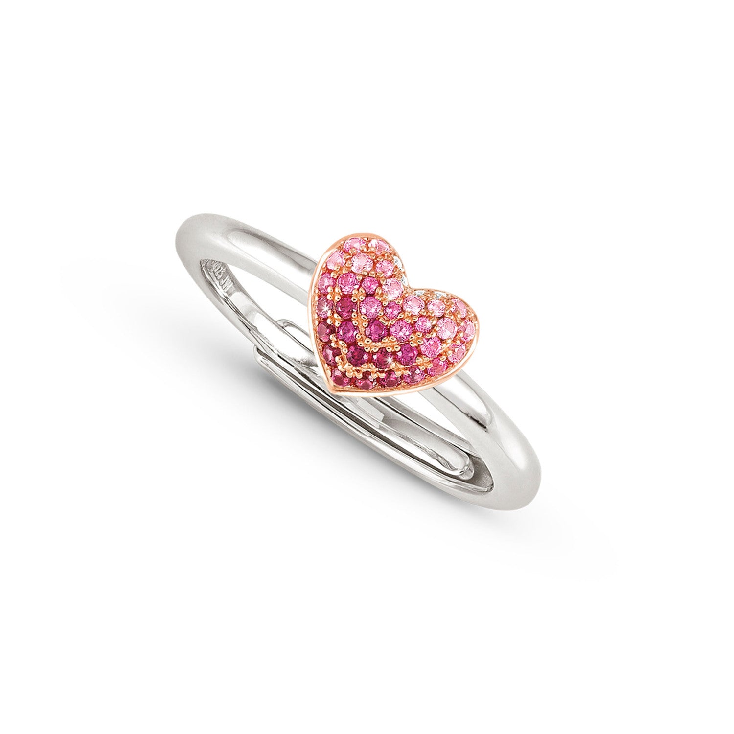 Nomination Crysalis Small Heart Ring Silver with Cubic Zirconia