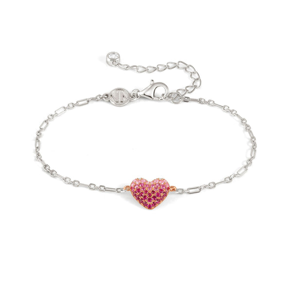 Nomination Crysalis Heart Bracelet Silver with Cubic Zirconia