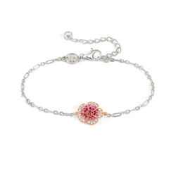 Nomination Crysalis Flower Bracelet Silver with Cubic Zirconia