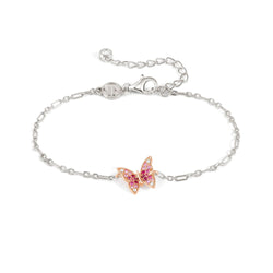 Nomination Crysalis Butterfly Bracelet Silver with Cubic Zirconia