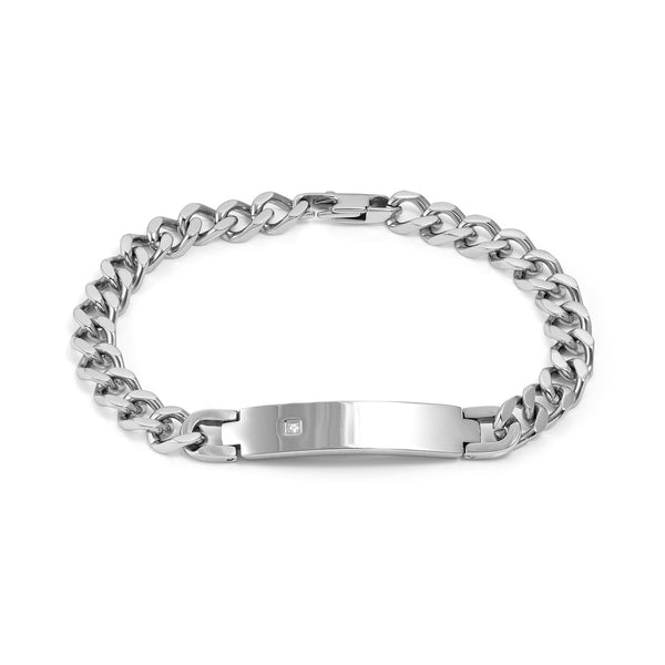 Nomination B-Yond Hyper Edition ID Plate CZ Bracelet