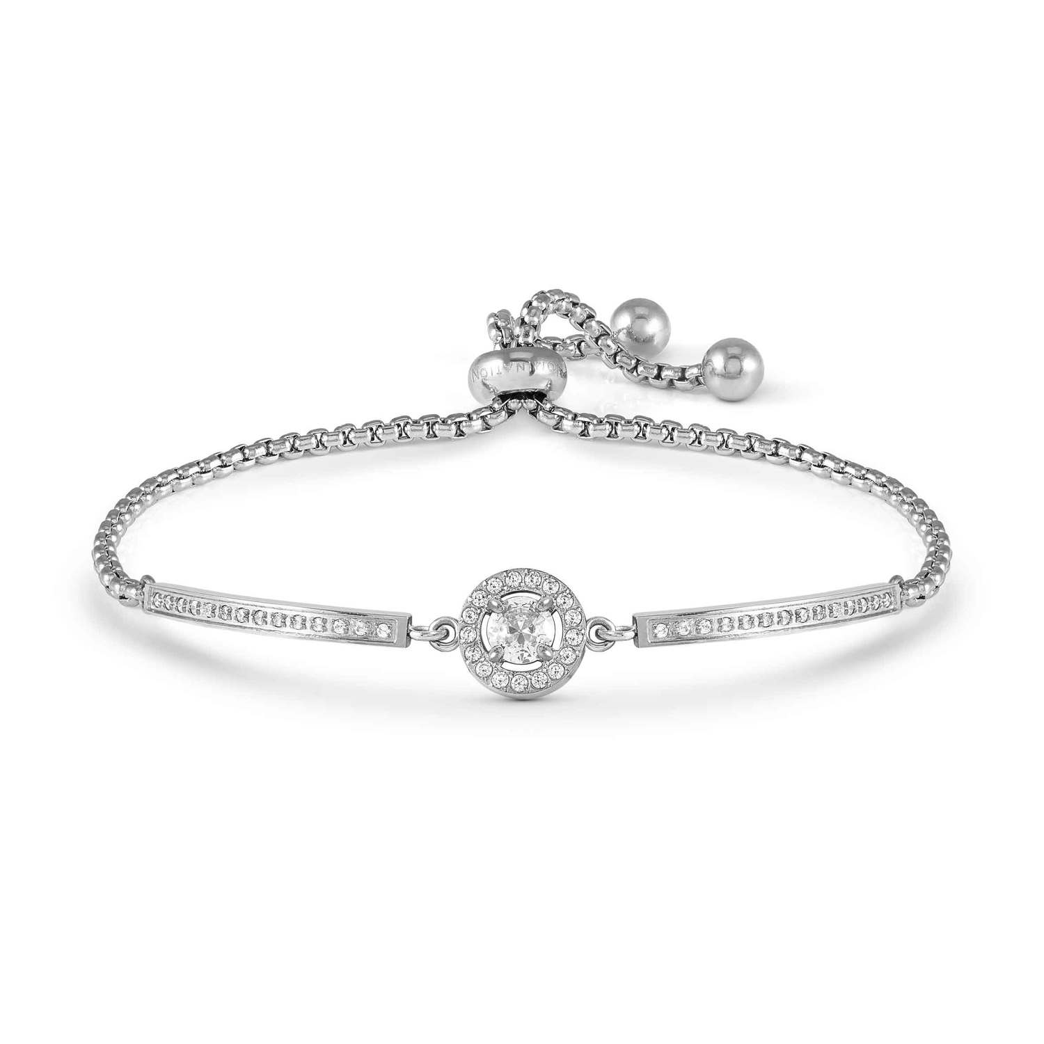 Nomination Royal Dream Collection Circle White Crystal & CZ Bracelet