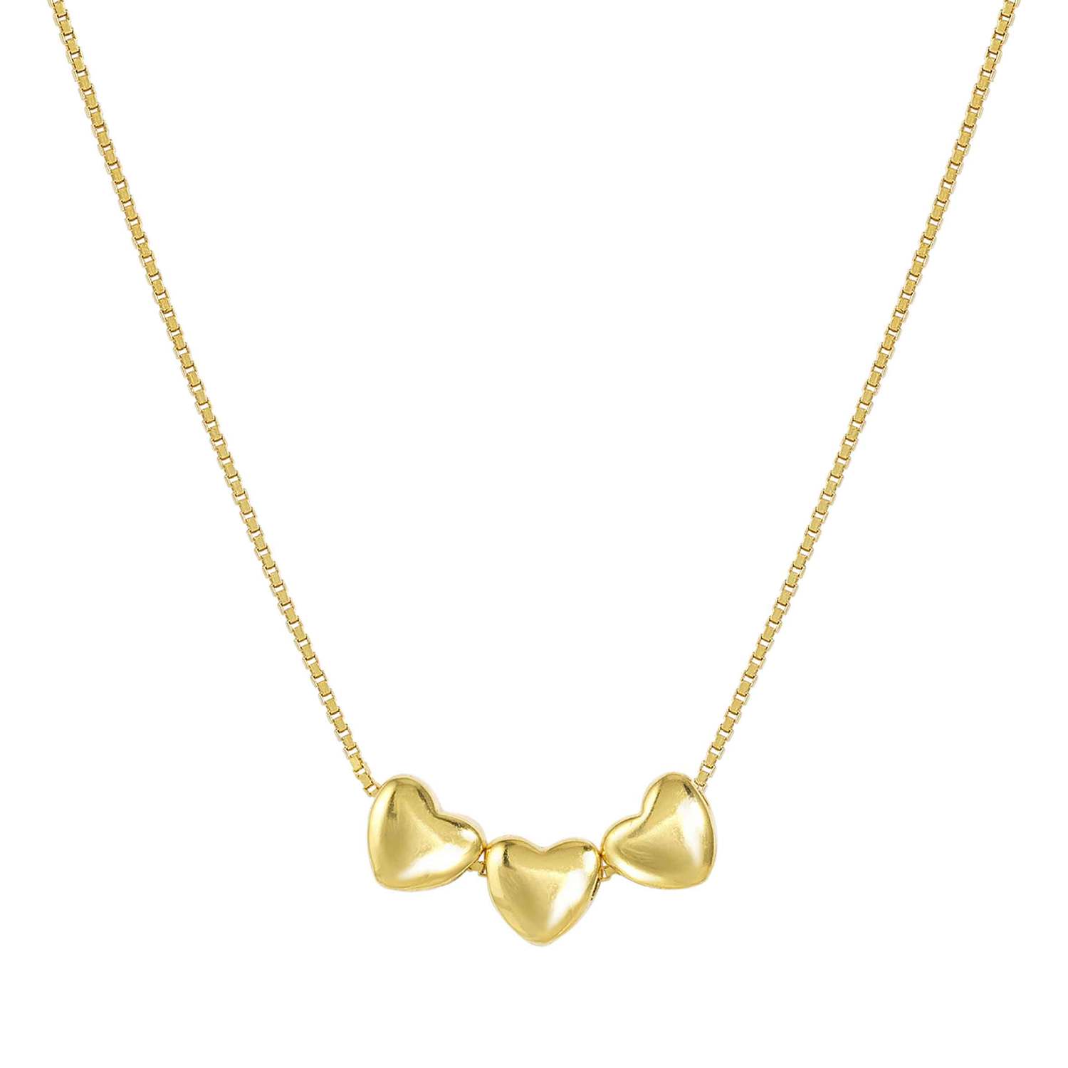 Nomination Armonica Triple Heart Necklace