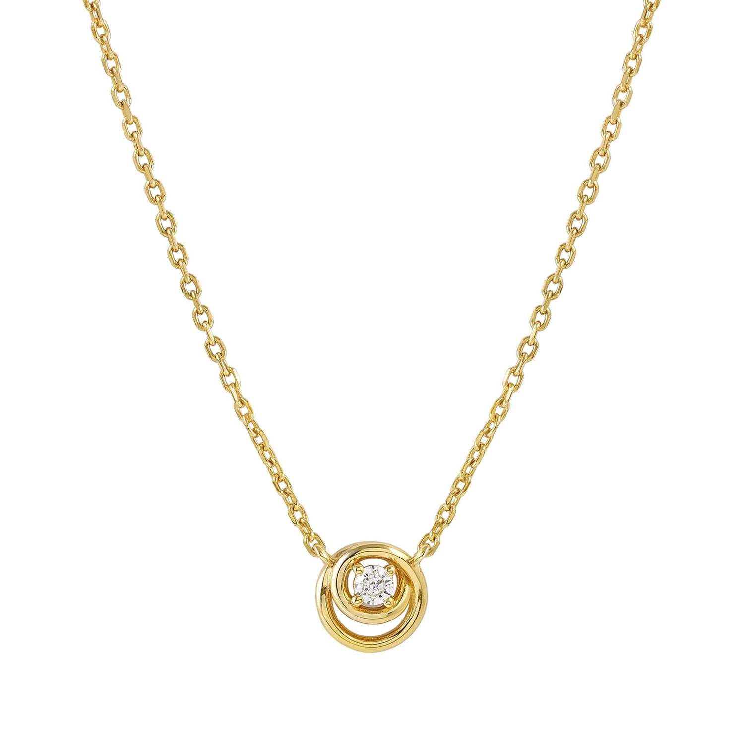Nomination CosmicLove Circle Necklace with CZ