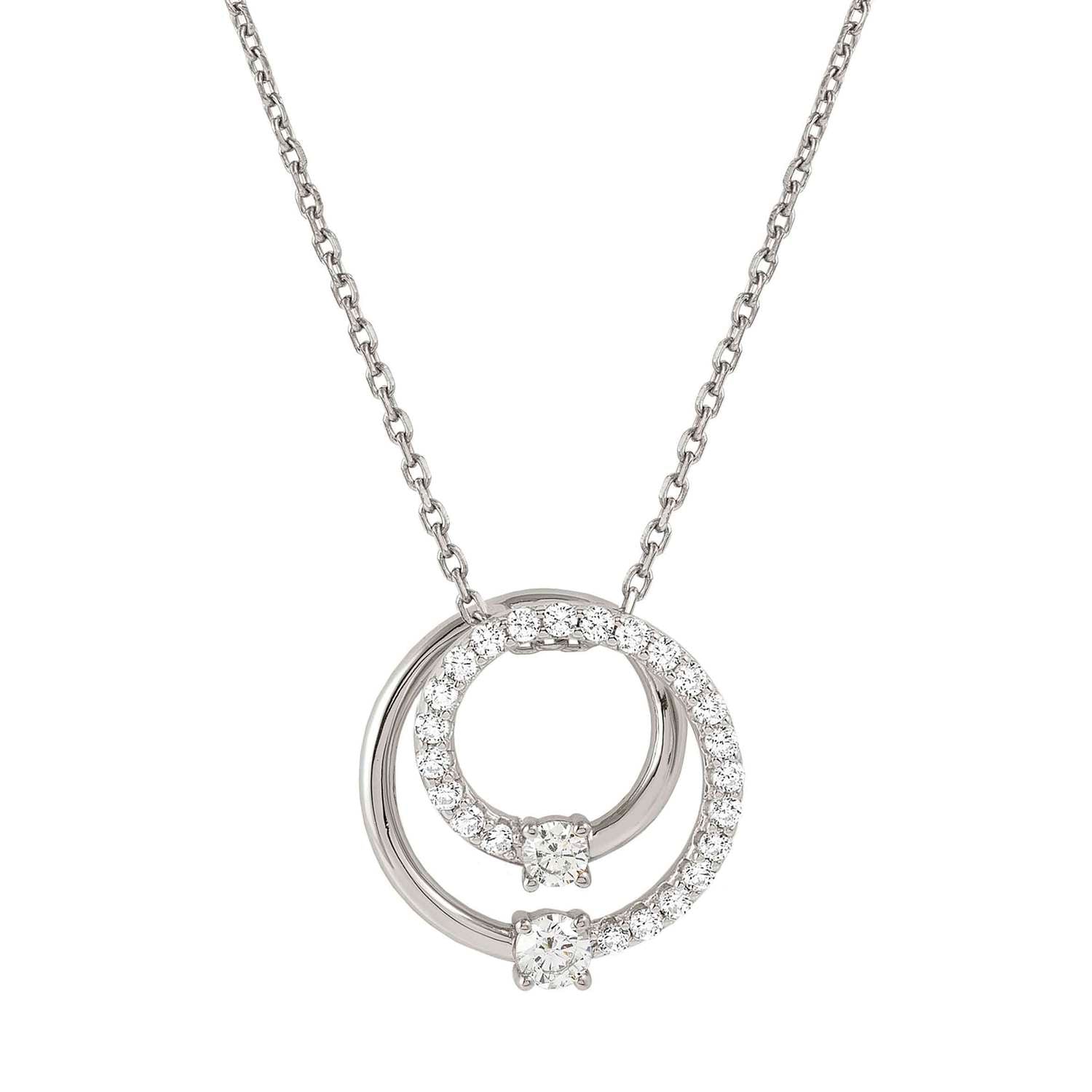 Nomination CosmicLove Large Circle Necklace with CZ