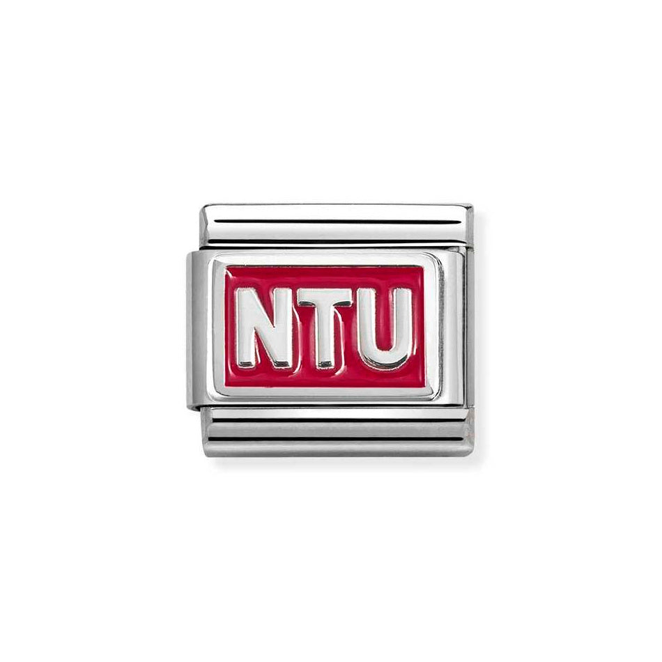 Nomination Classic Link NTU Charm in Silver