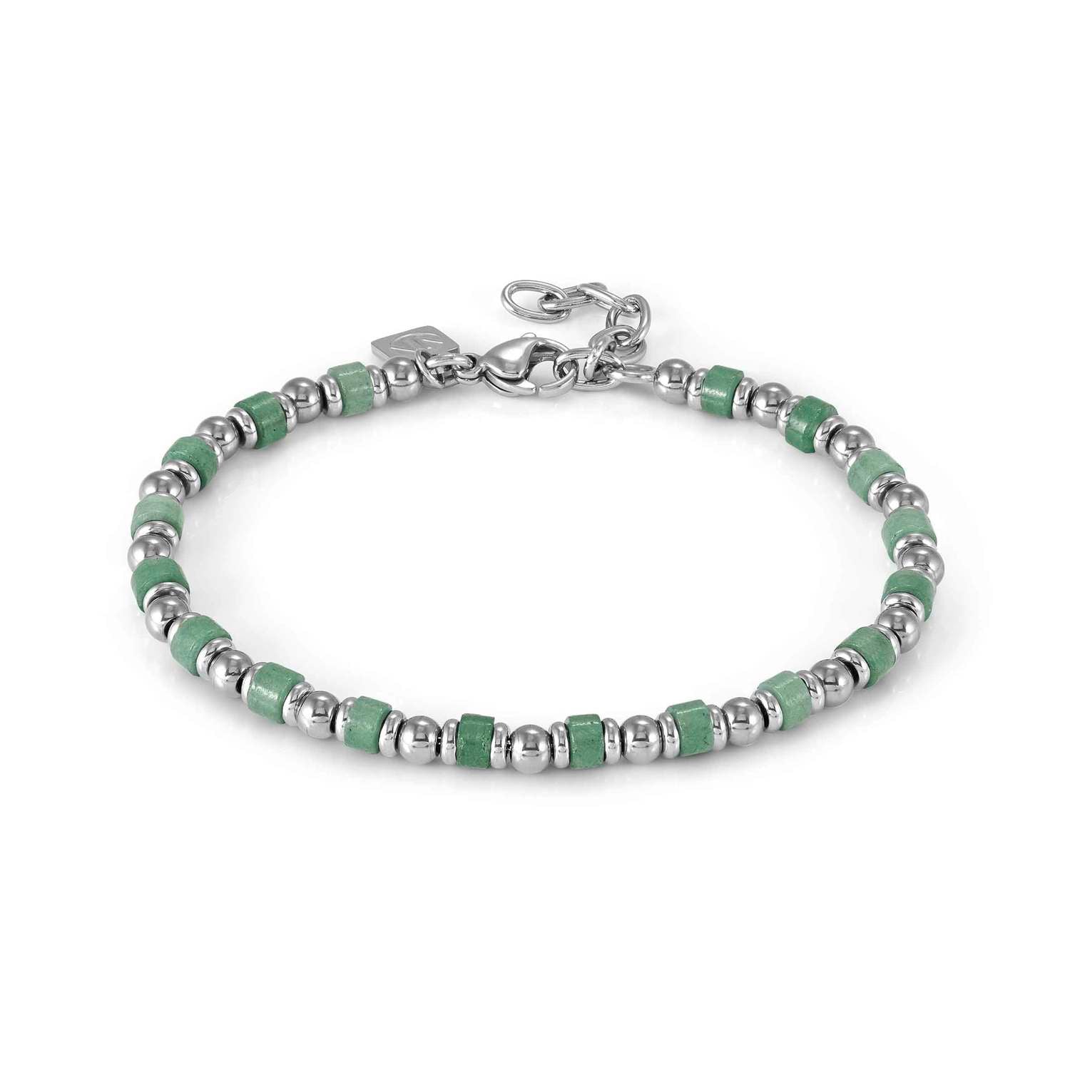Nomination Instinct Style Sea Edition Bracelet Green Adventurine