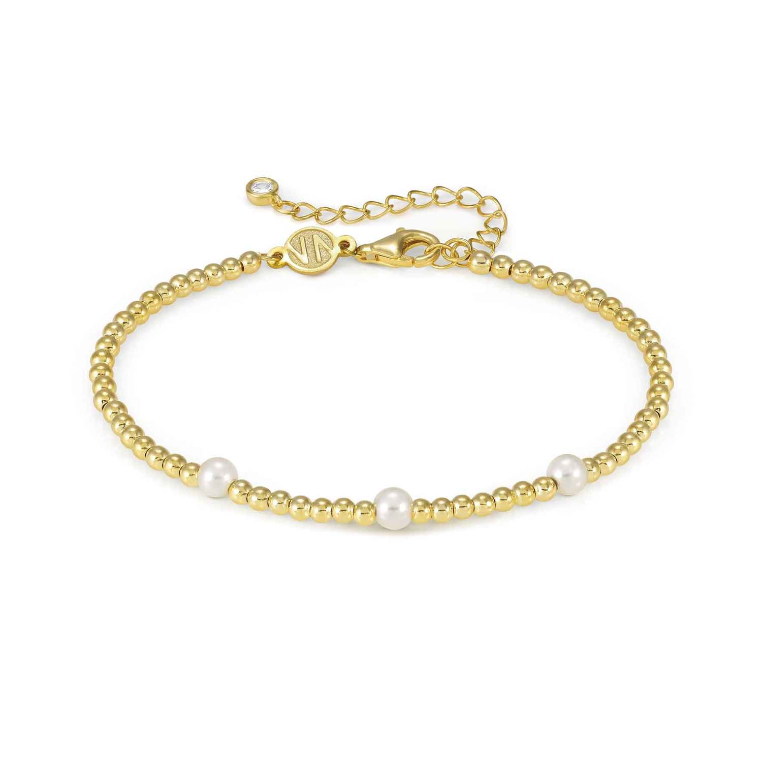 Nomination Fashion Era Bracelet with Pearls gold