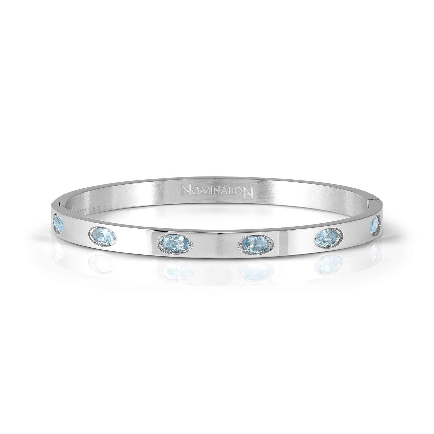 Nomination Pretty Bangles with Coloured Stones