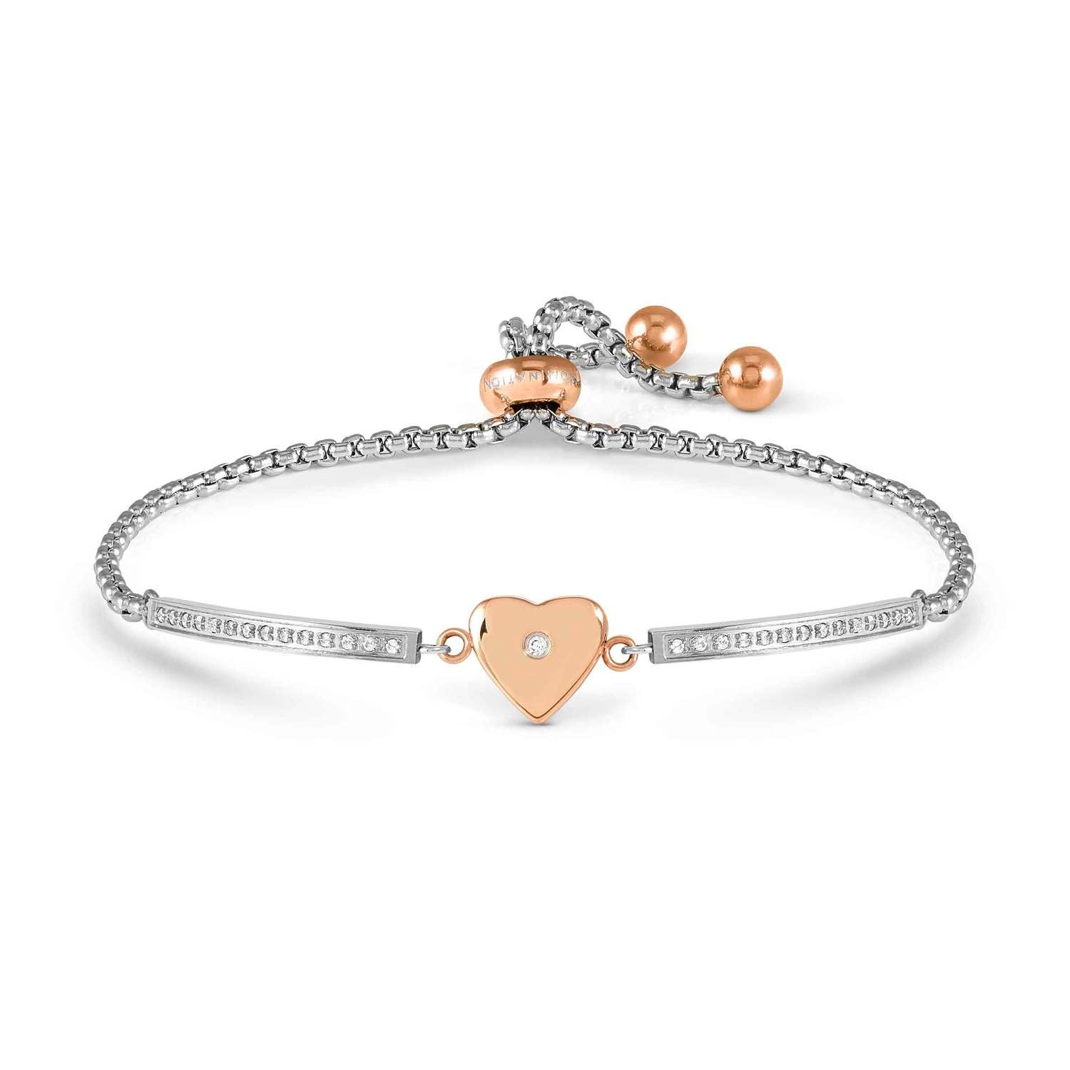 Nomination Milleluci Refined Edition Bracelet Rose Heart
