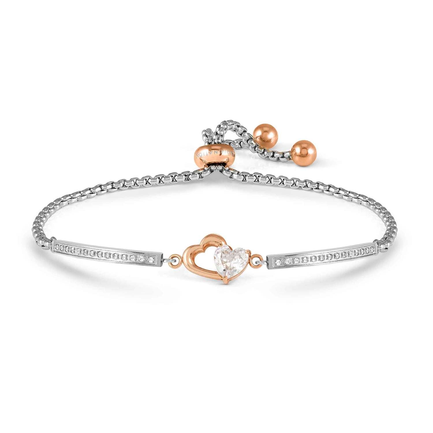 Nomination Milleluci Refined Edition Bracelet Double Heart