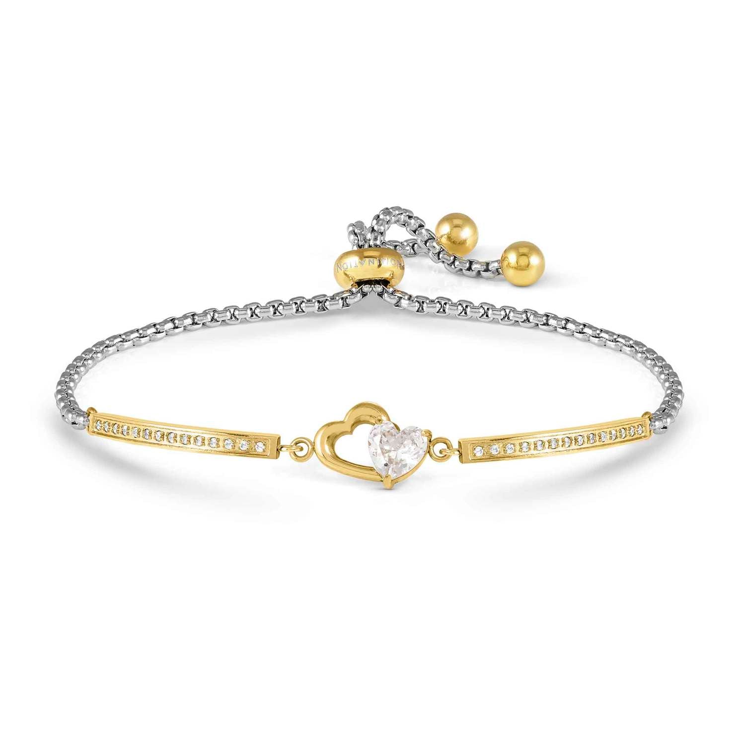 Nomination Milleluci Refined Edition Bracelet Double Heart