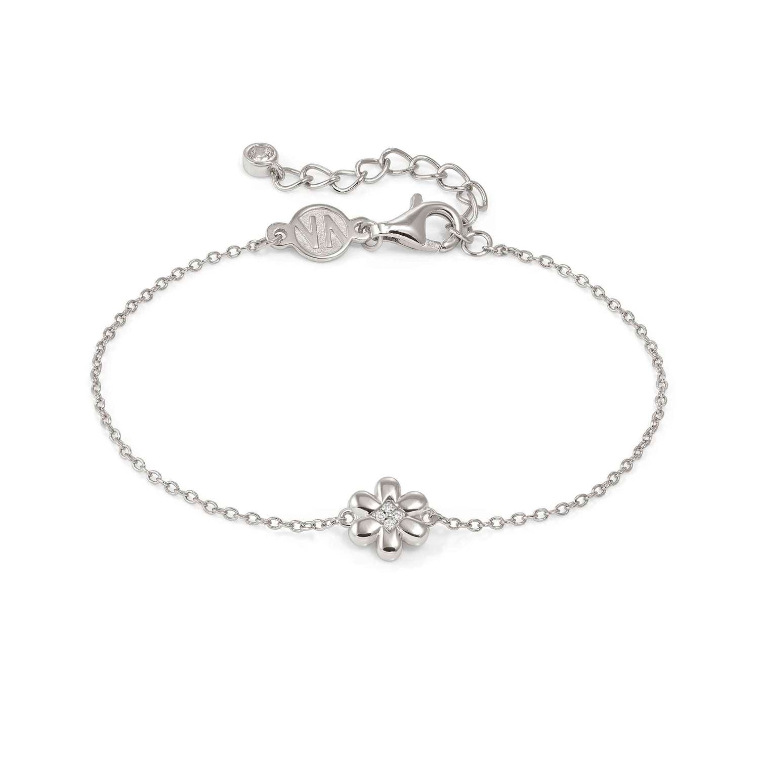 Nomination Petit Sparkle Flower Bracelet silver