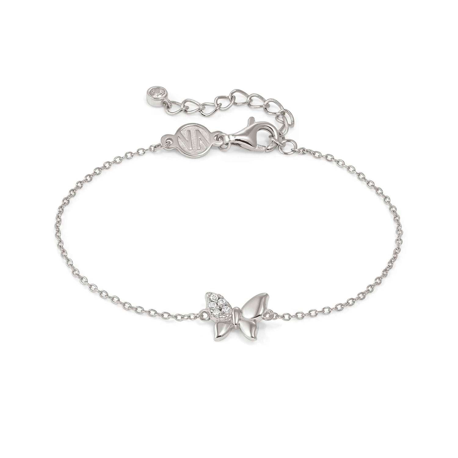 Nomination Petit Sparkle Butterfly Bracelet silver