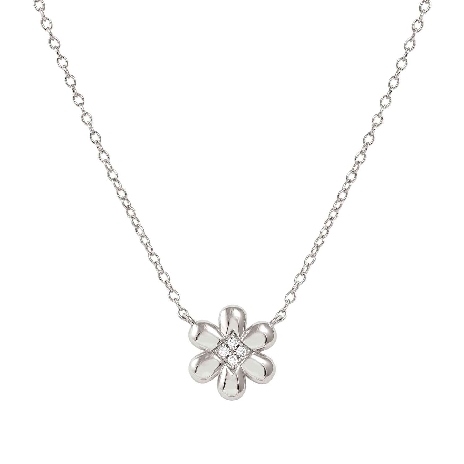 Nomination Petit Sparkle Flower Necklace