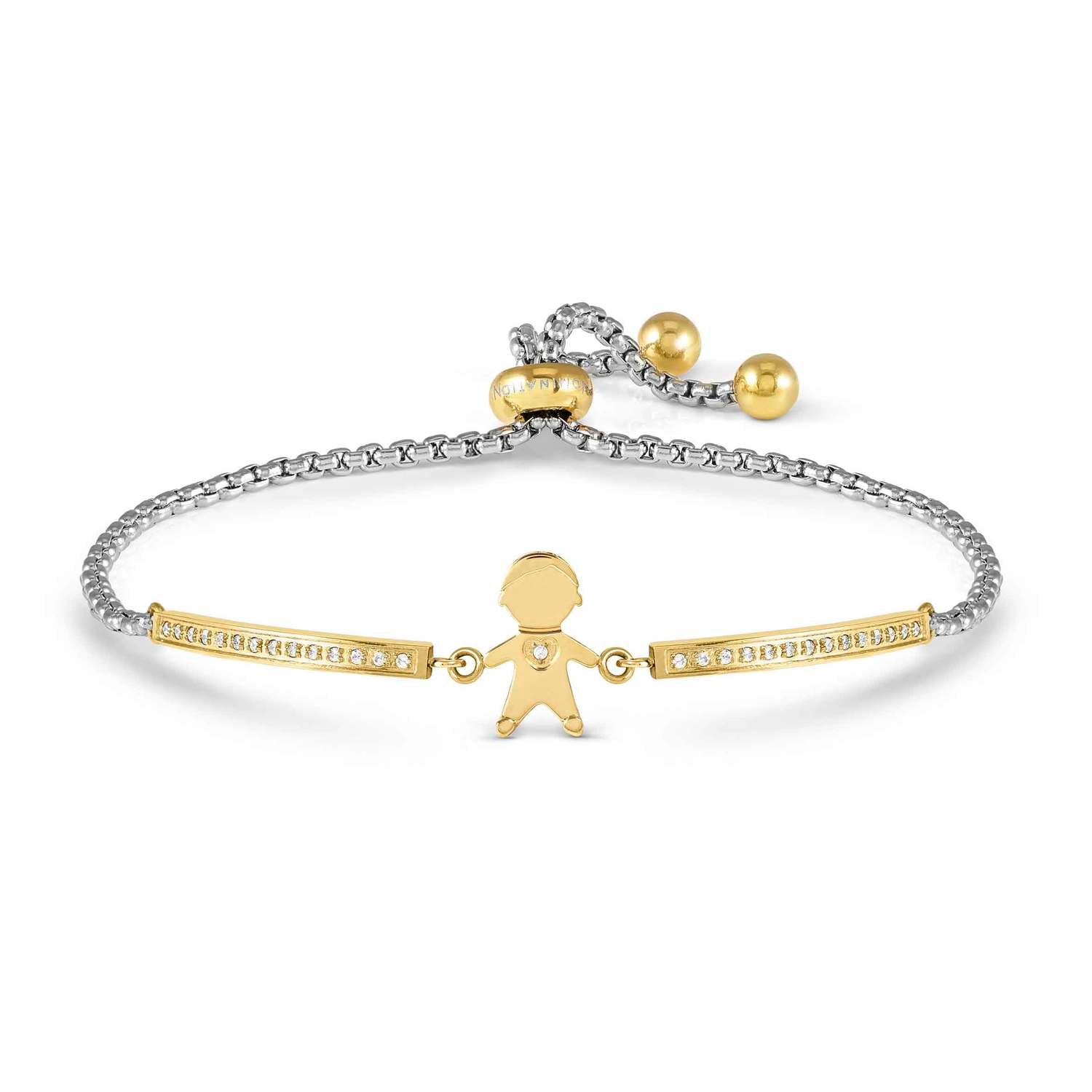 Nomination Milleluci Refined Edition Boy Bracelet gold