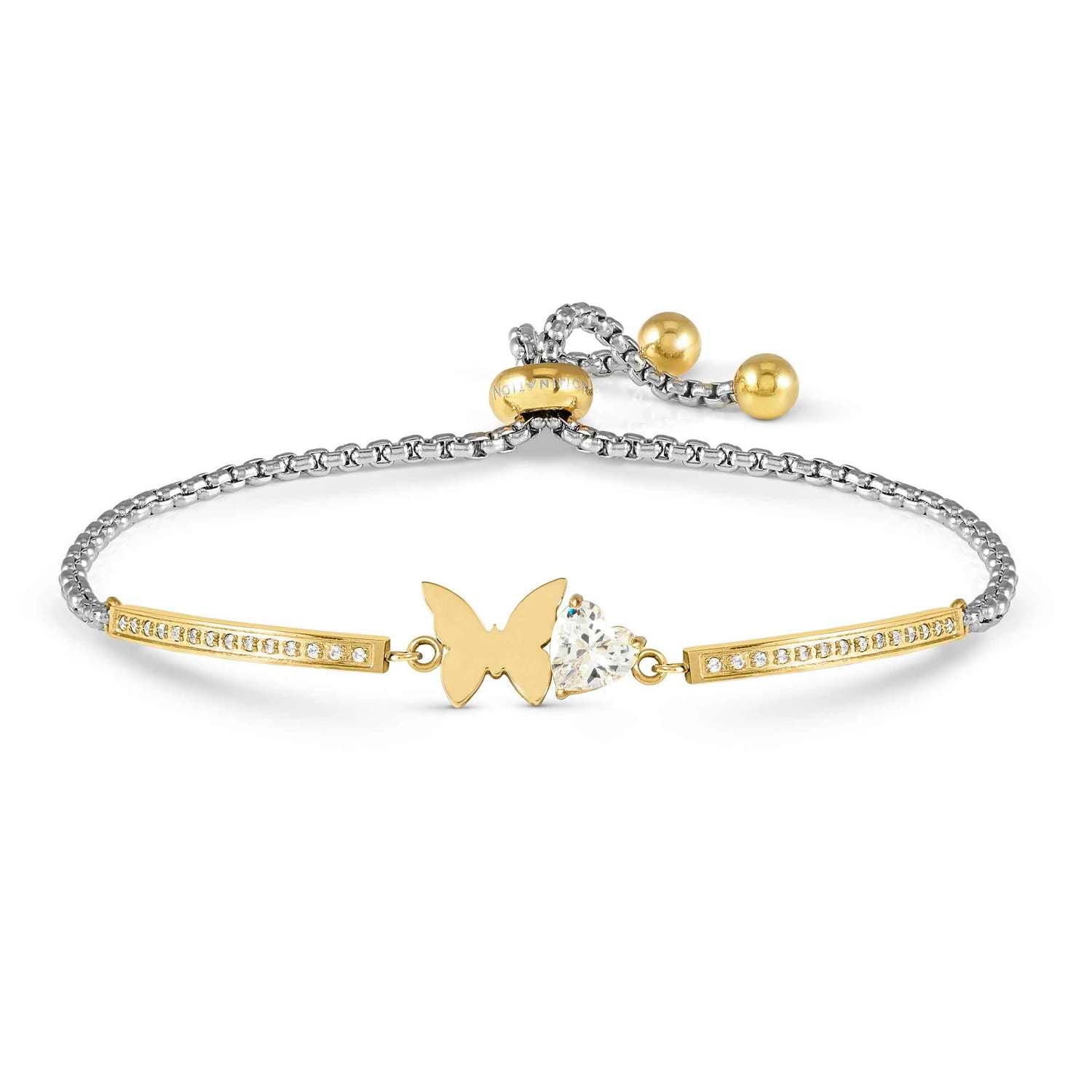 Nomination Milleluci Refined Edition Butterfly Bracelet gold