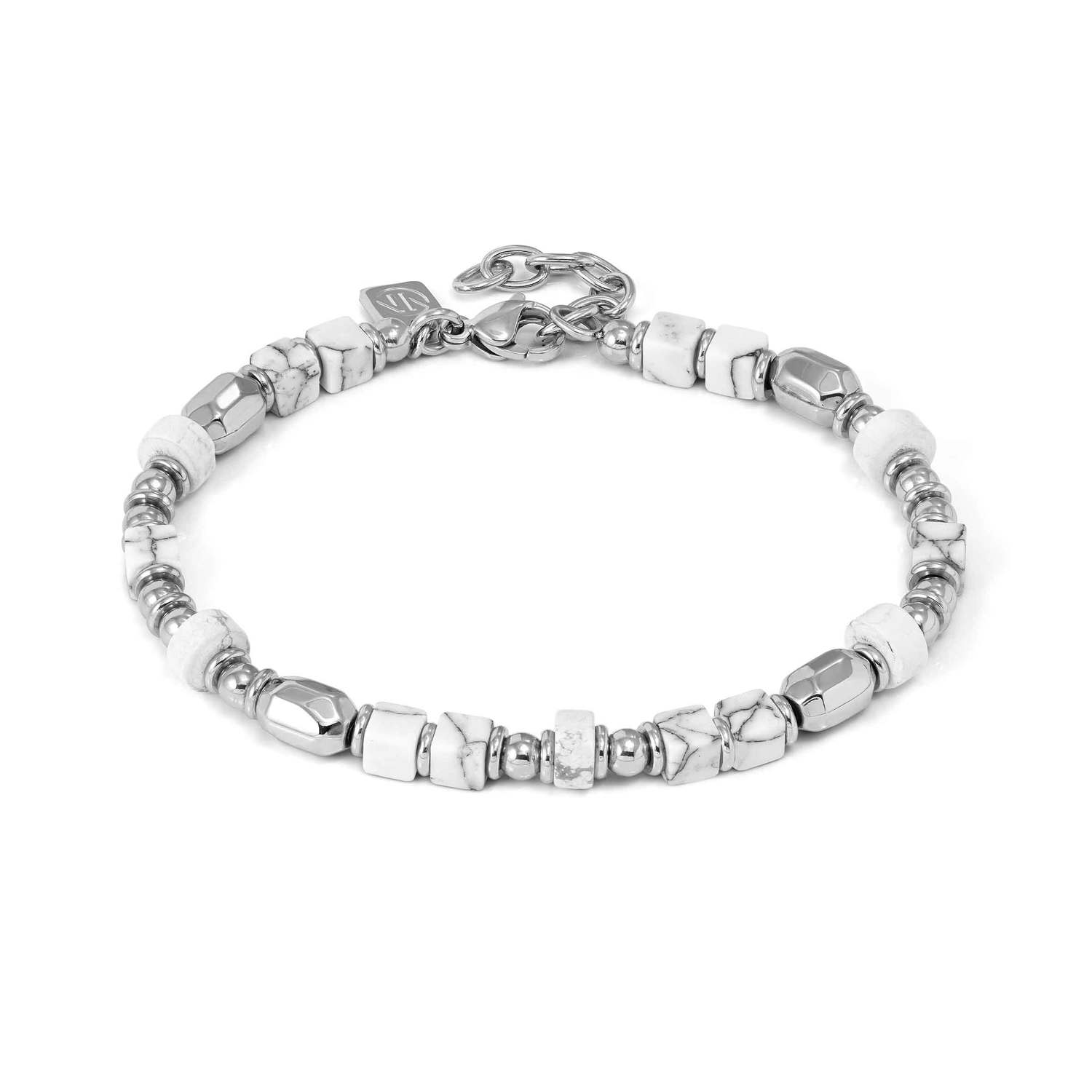 Nomination InstinctStyle Infinity Edition Wide Bracelet White Howlite