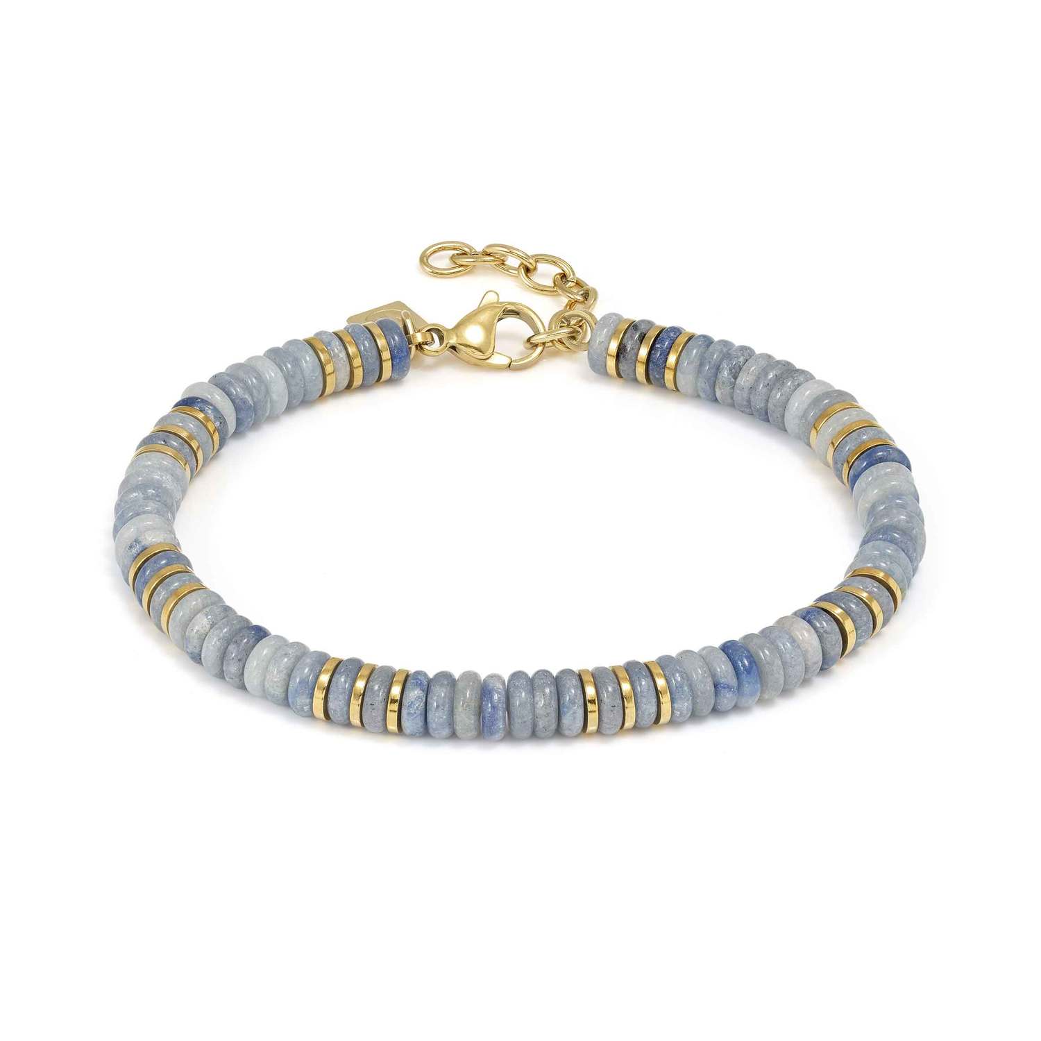 Nomination InstinctStyle Infinity Edition Bracelet Blue Adventurine Yellow Finish