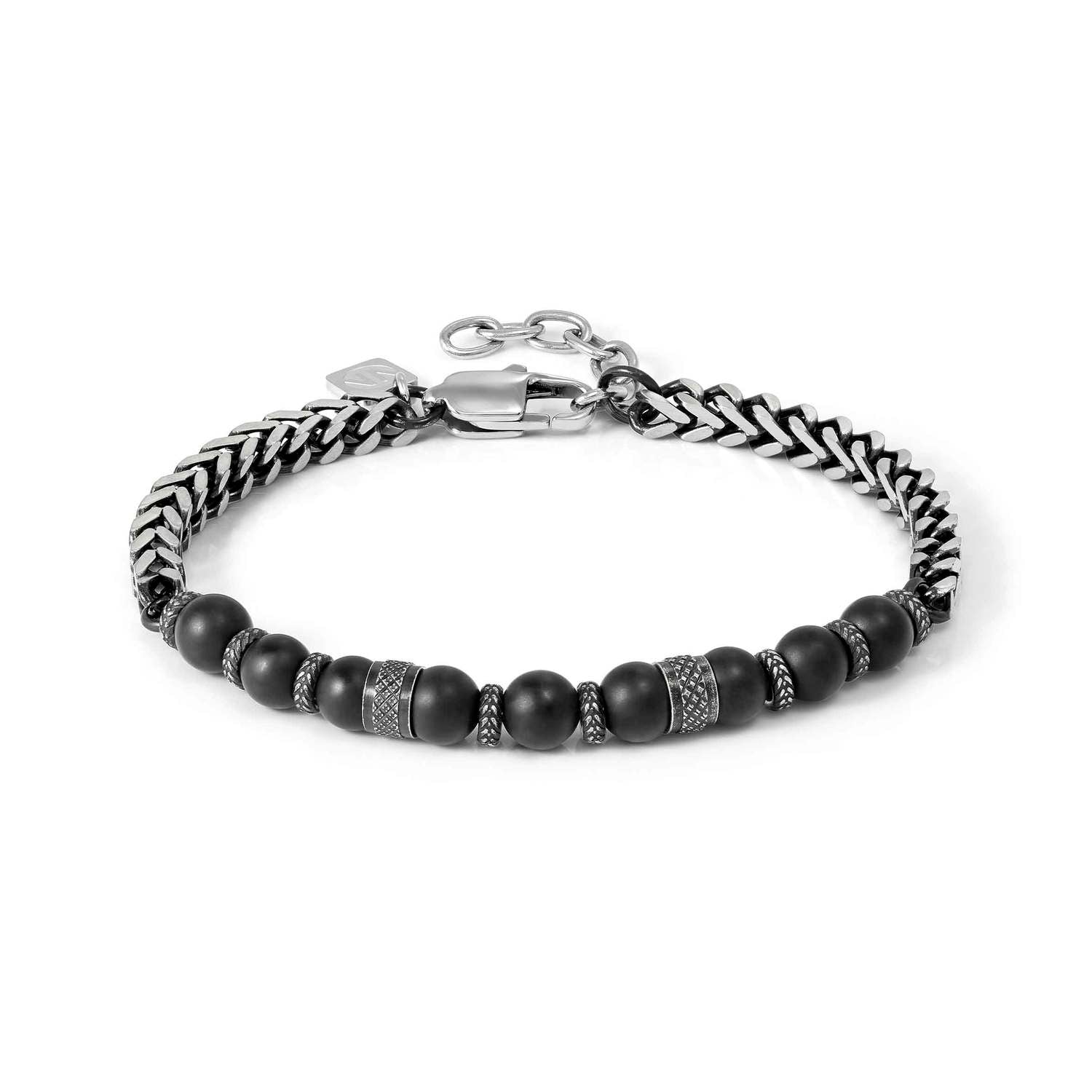 Nomination ManVision Stones Edition Bracelet Black Agate