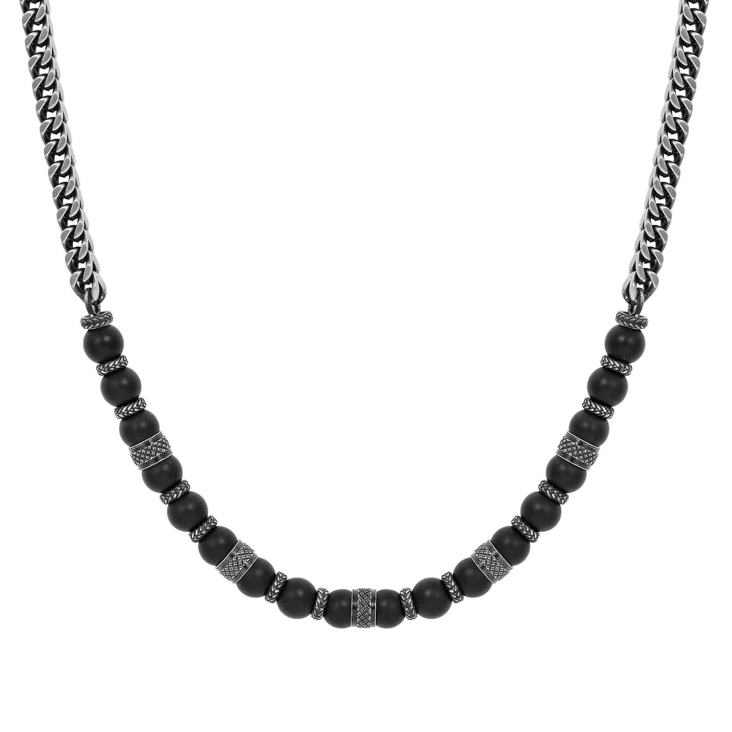 Nomination ManVision Stones Edition Necklace Black Agate