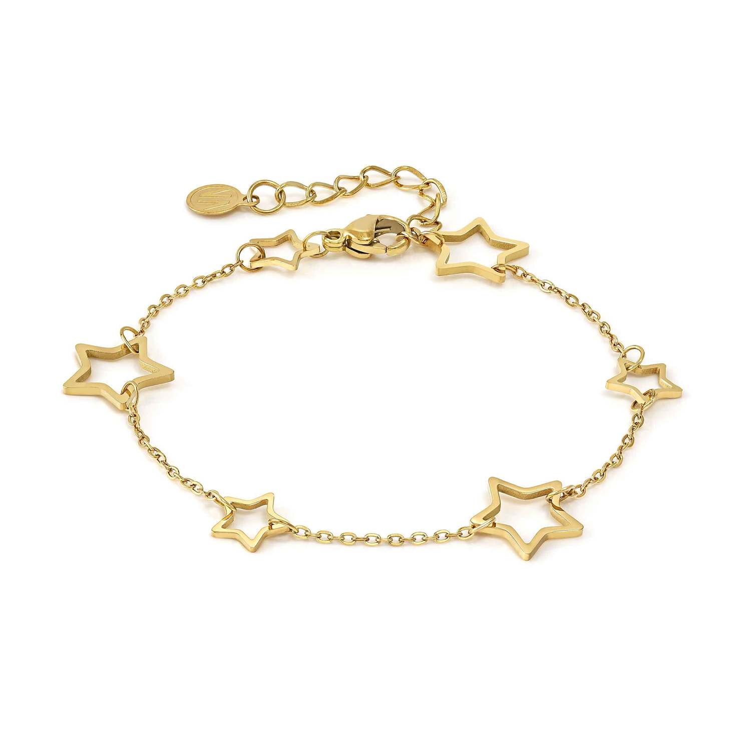 Nomination Ritmatika Stainless Steel Star Bracelet gold