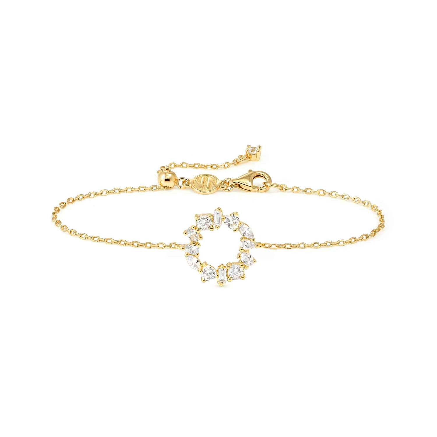 Nomination Colour Wave Mini Edition CZ Circle Bracelet