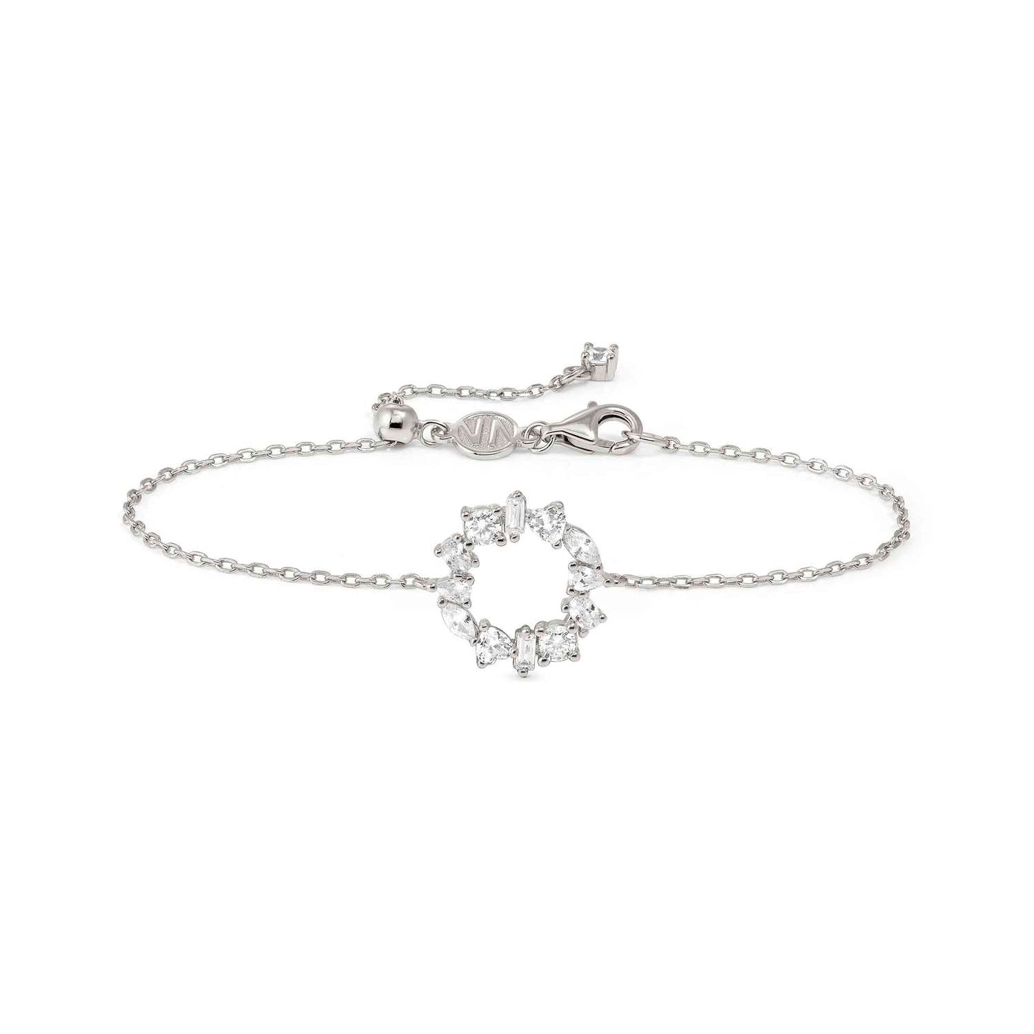 Nomination Colour Wave Mini Edition CZ Circle Bracelet
