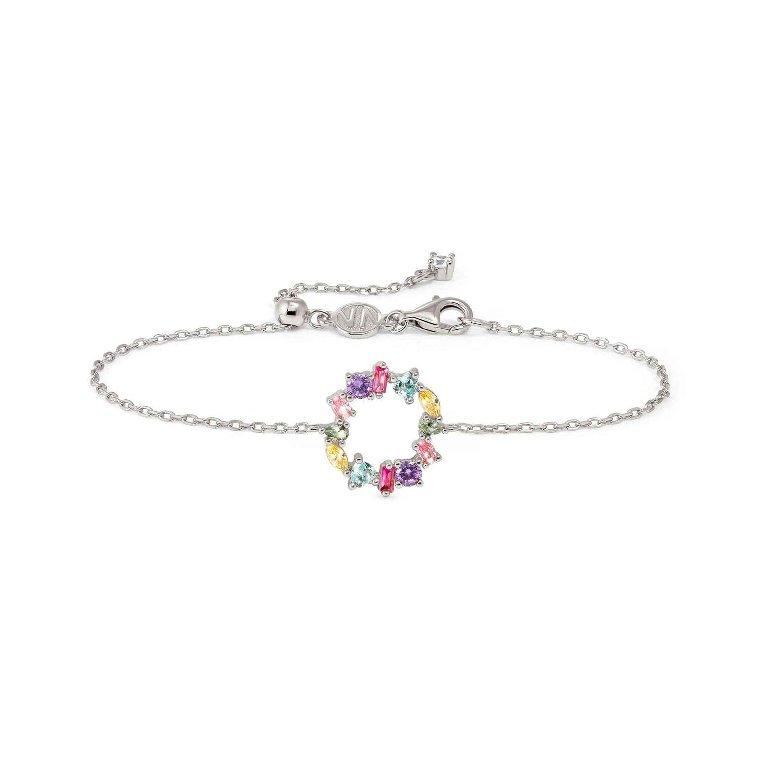 Nomination Colour Wave Mini Edition CZ Circle Bracelet