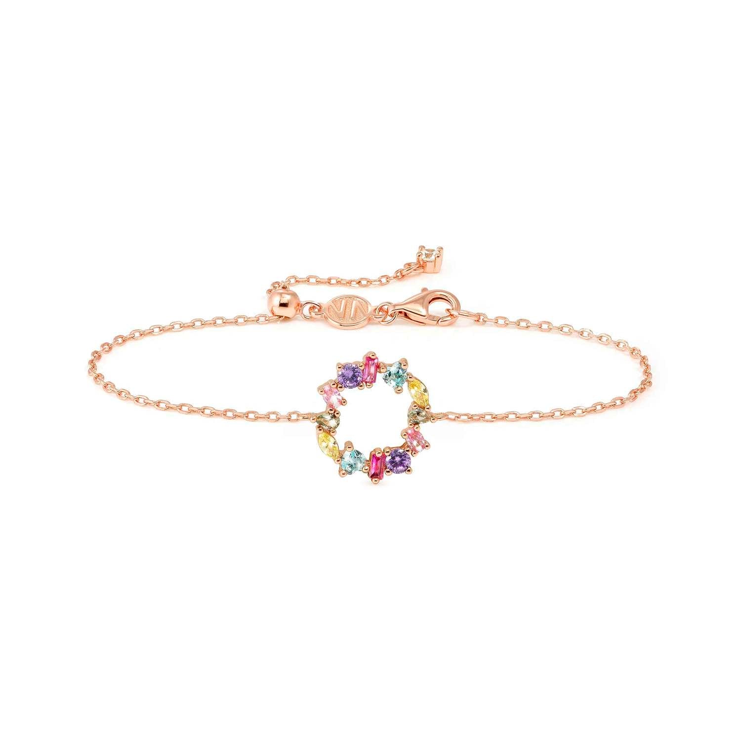 Nomination Colour Wave Mini Edition CZ Circle Bracelet