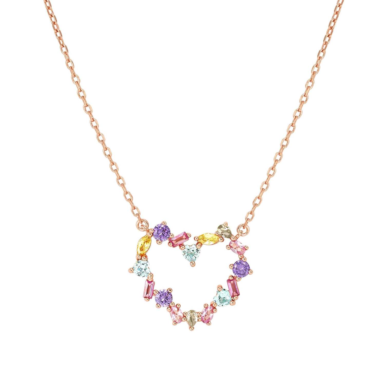 Nomination Colour Wave Mini Edition CZ Heart Pendant
