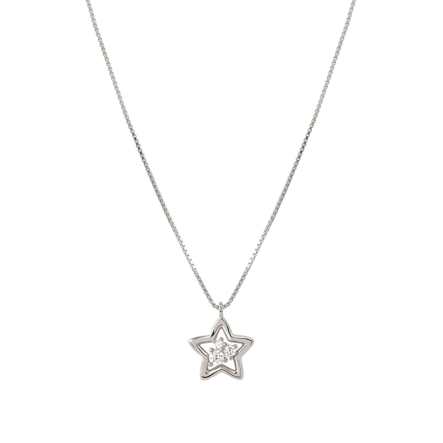 Nomination Dream Beats Star Necklace silver