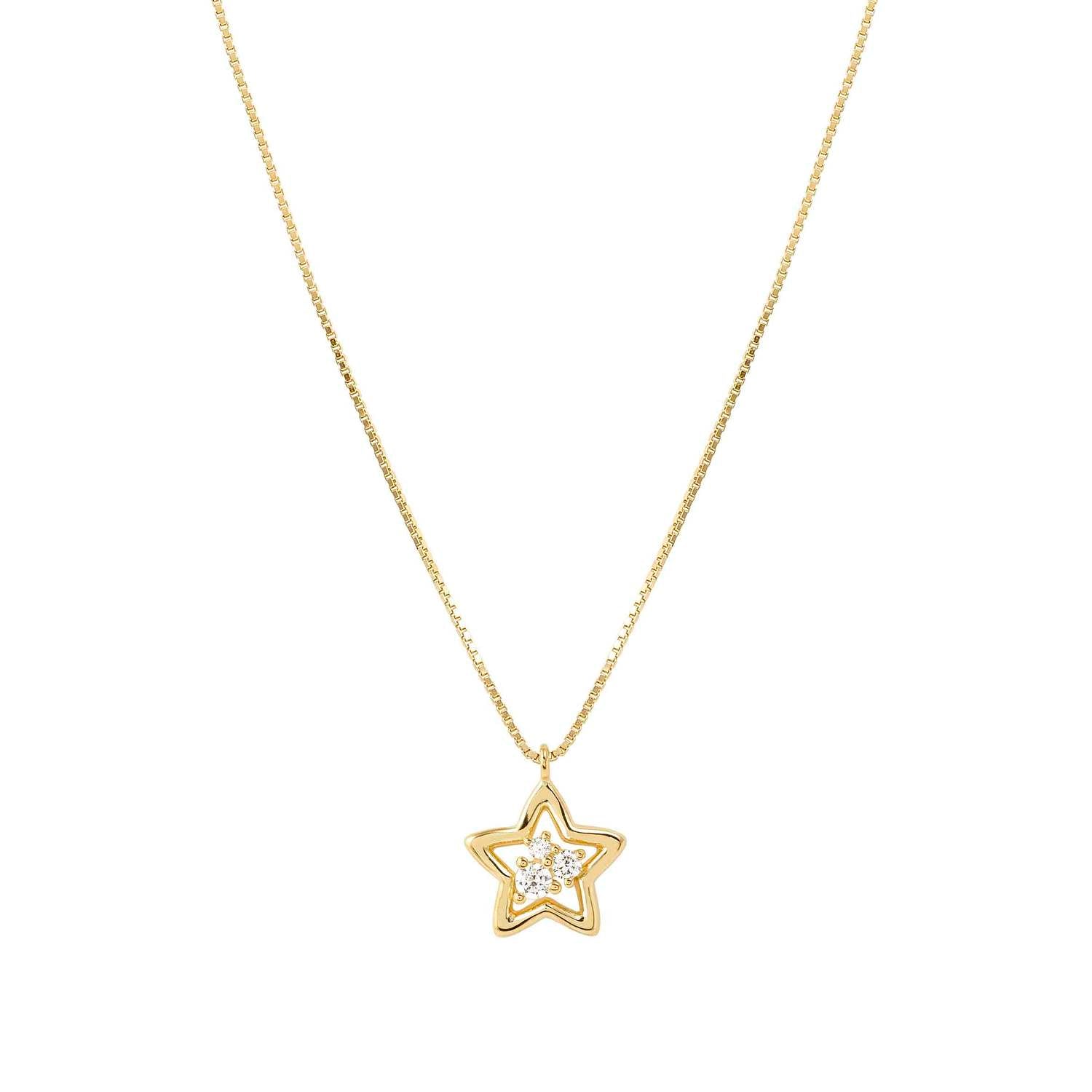 Nomination Dream Beats Star Necklace gold
