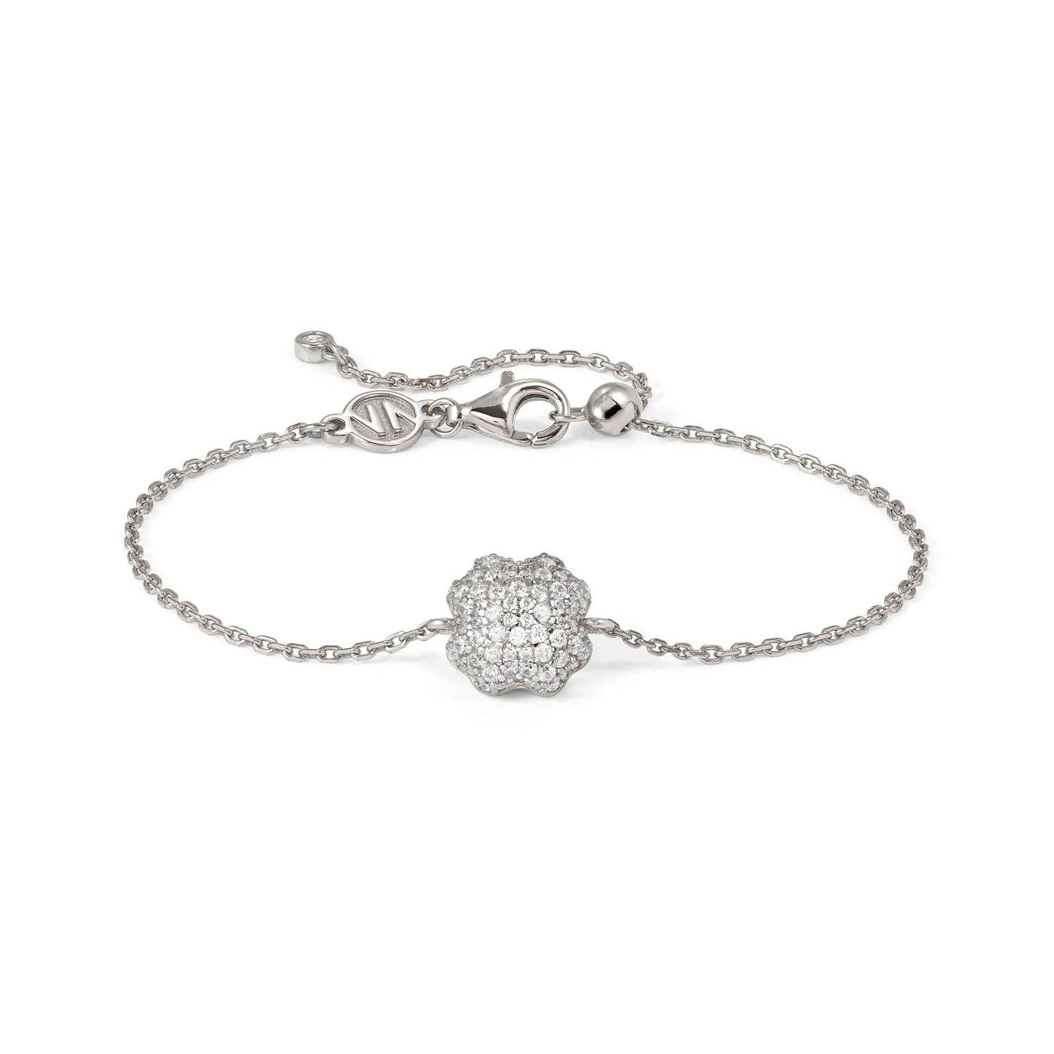 Nomination Life Poetry Four Leaf Clover Bracelet silver