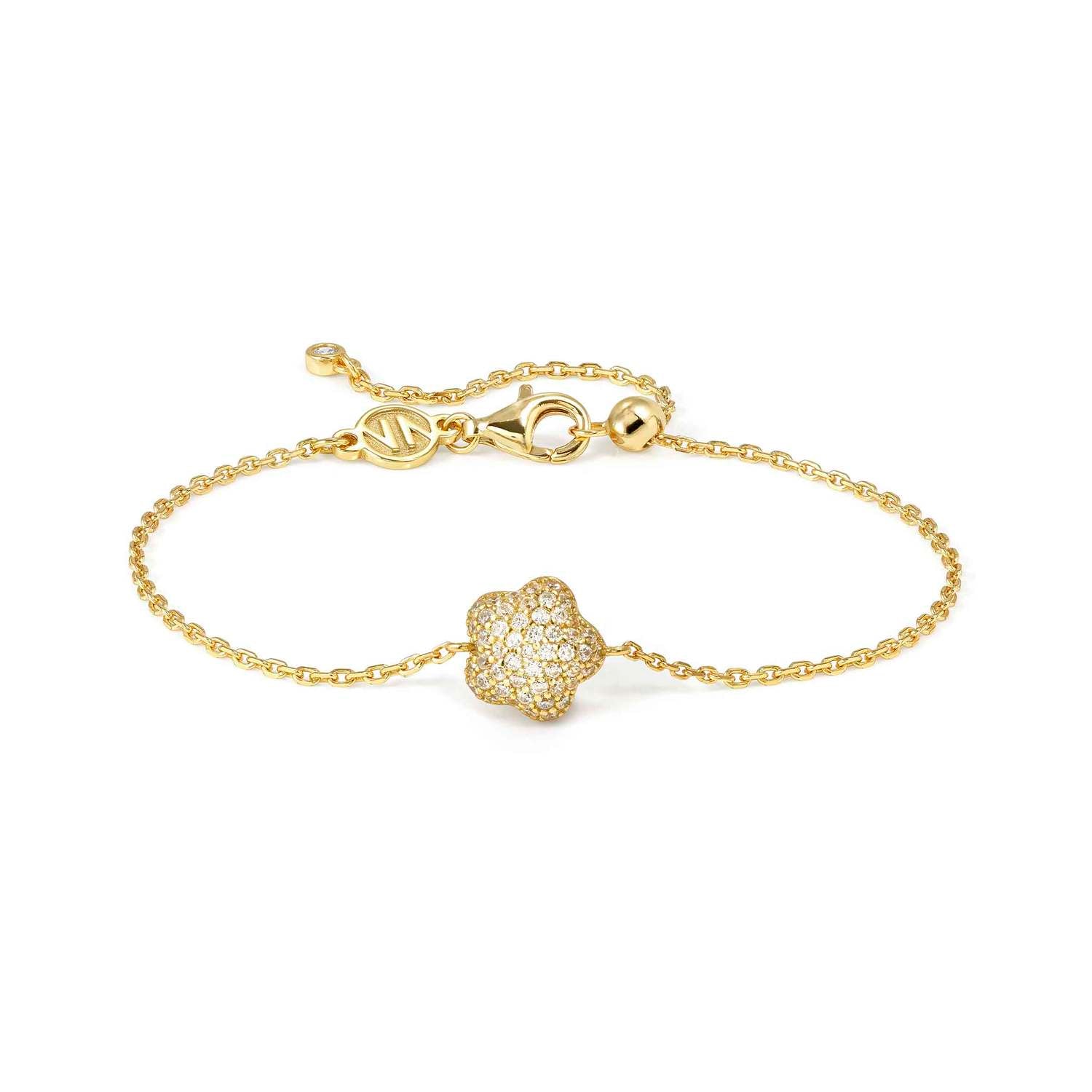 Nomination Life Poetry Flower Bracelet gold