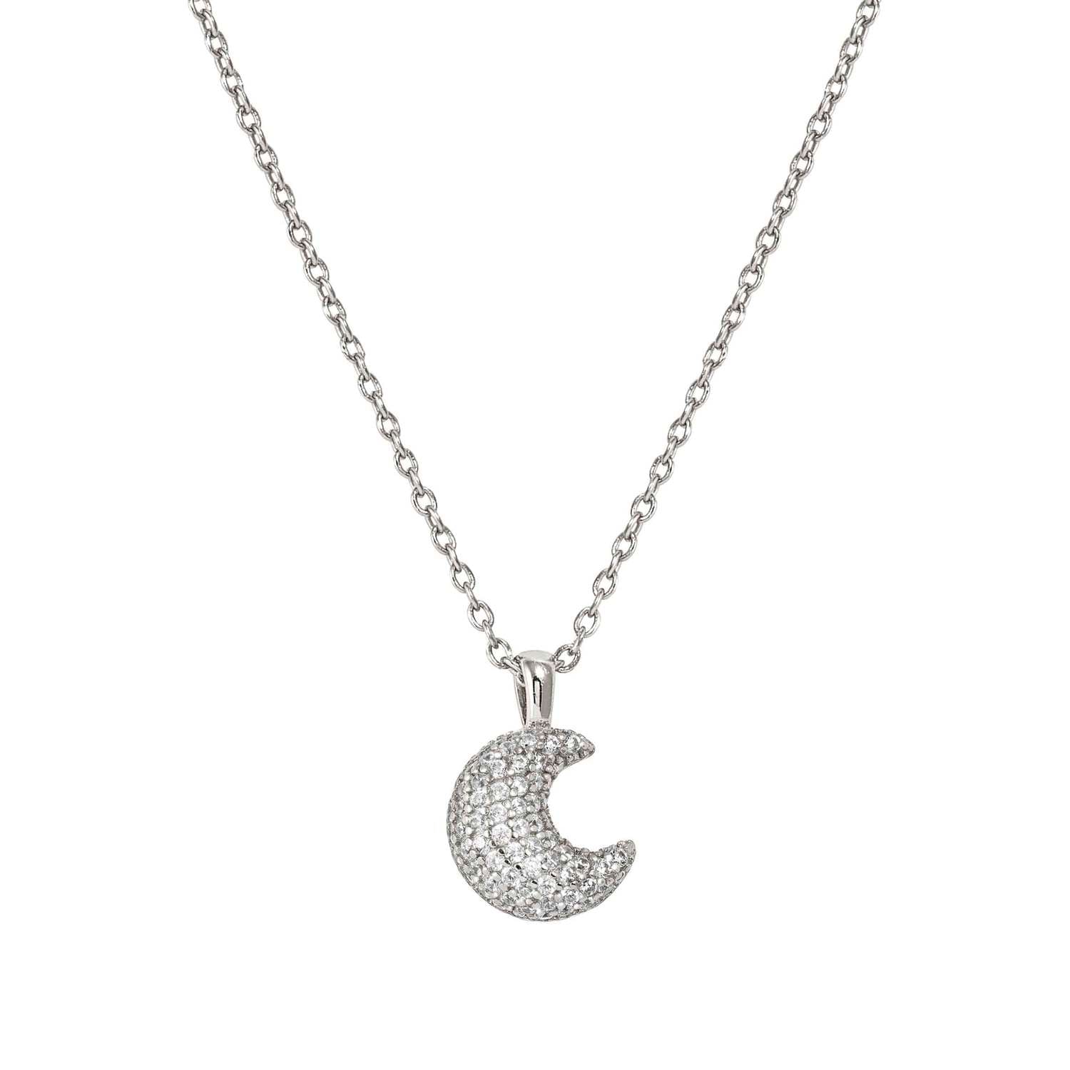 Nomination Life Poetry Moon Necklace silver