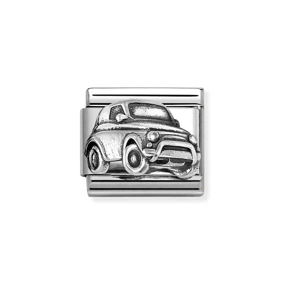 Nomination Classic Link Car Charm in Silver