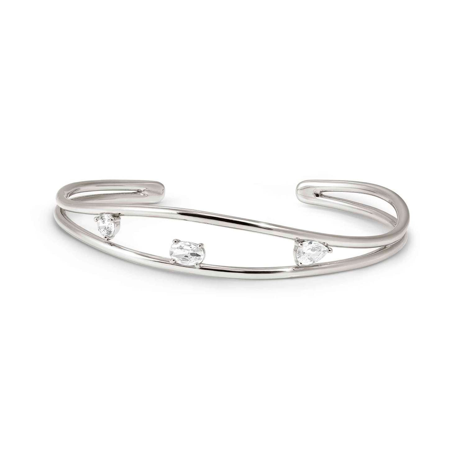 Nomination My Rebel Art Bangle Silver with CZ