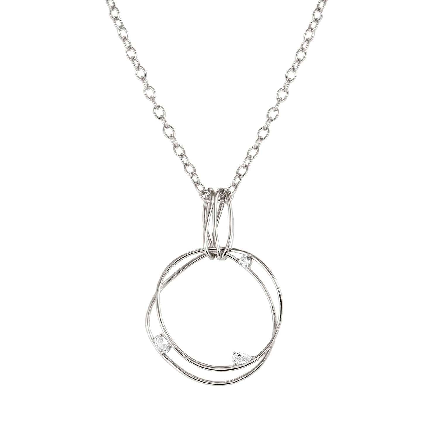 Nomination My Rebel Art Round Necklace small silver