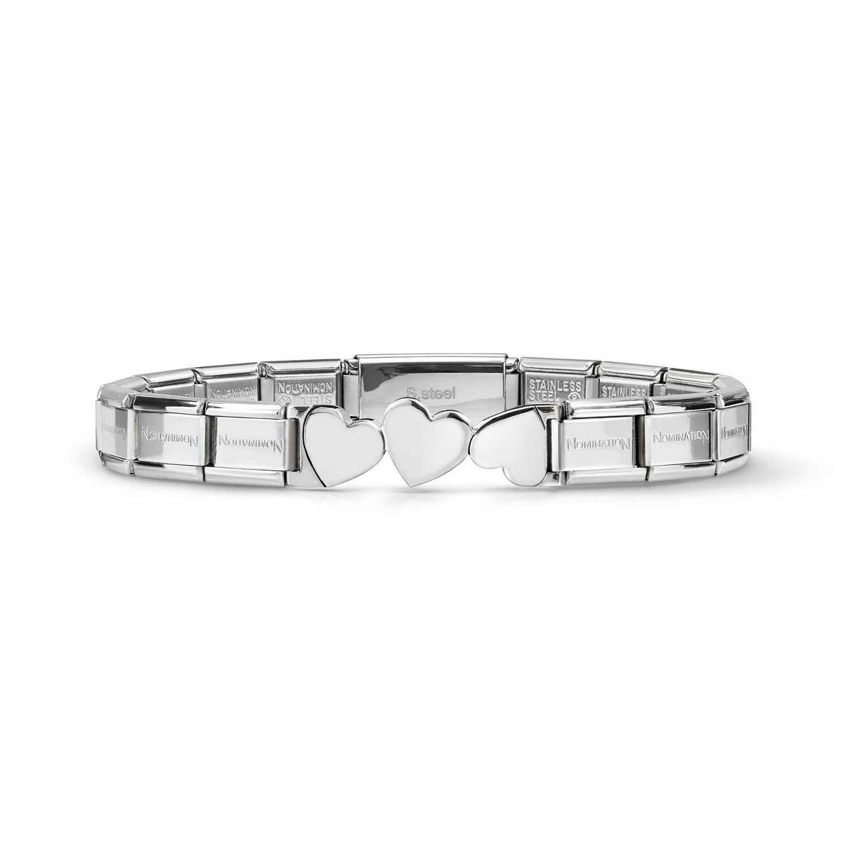 Nomination Trendsetter Heart Edition Bracelet Triple Hearts