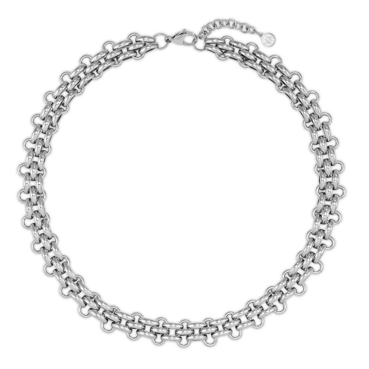 Nomination Wear & Style Triple Link Necklace silver