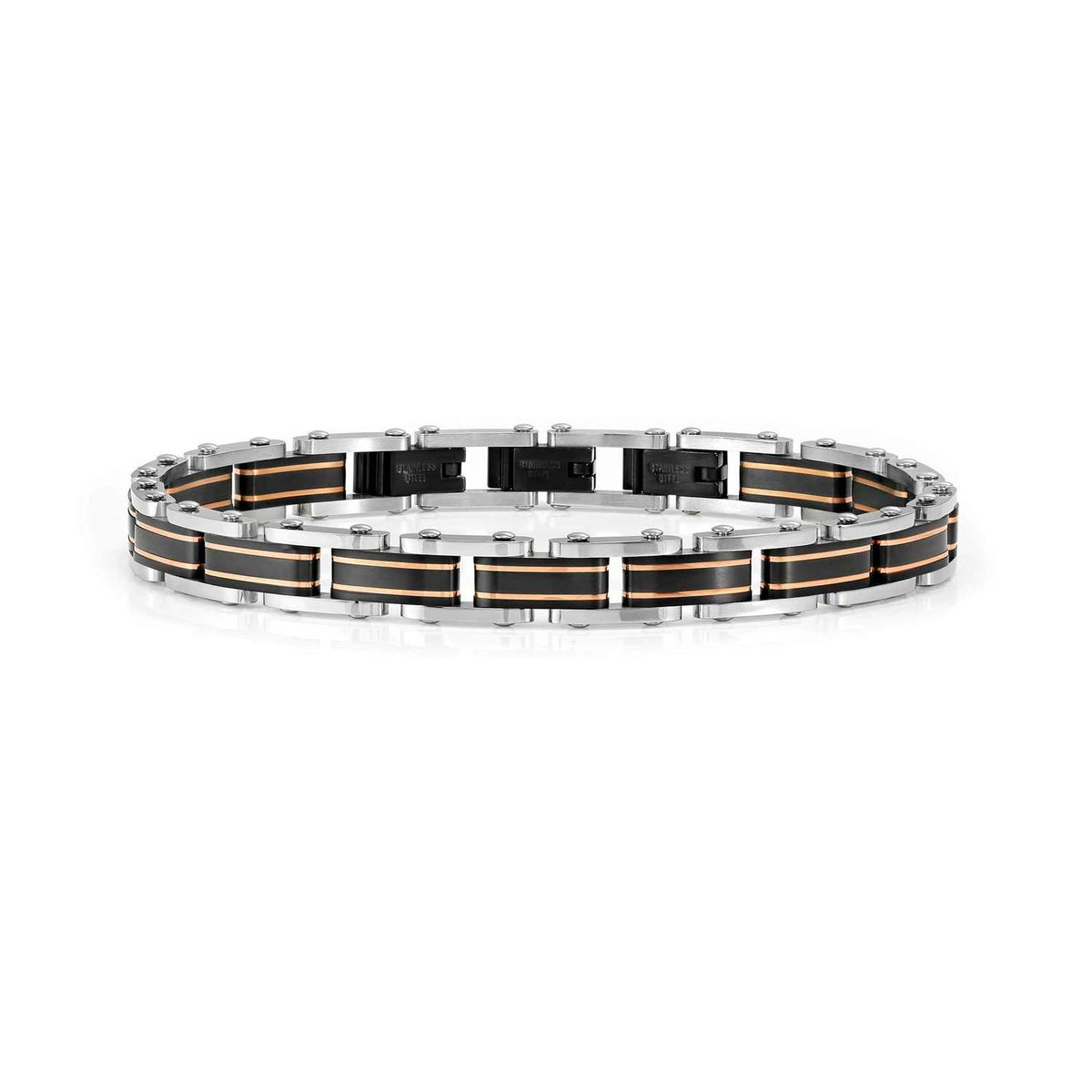 Nomination Virtus Code Steel Bracelet Blue & Rose