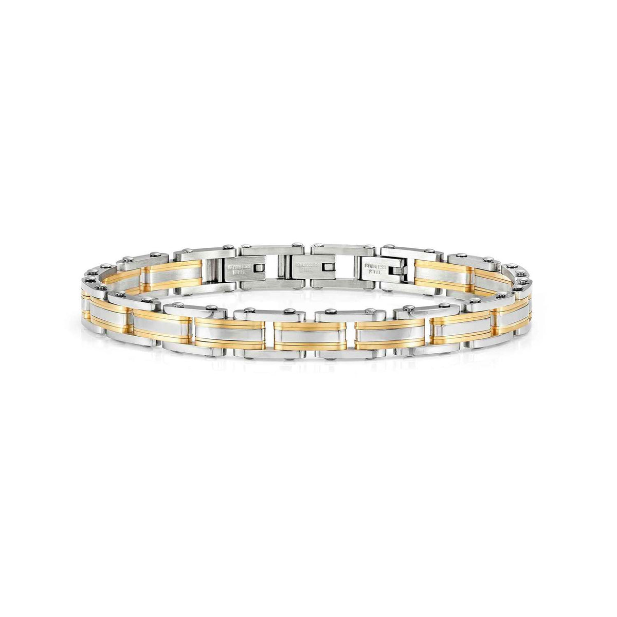 Nomination Virtus Code Steel Bracelet Gold & Steel