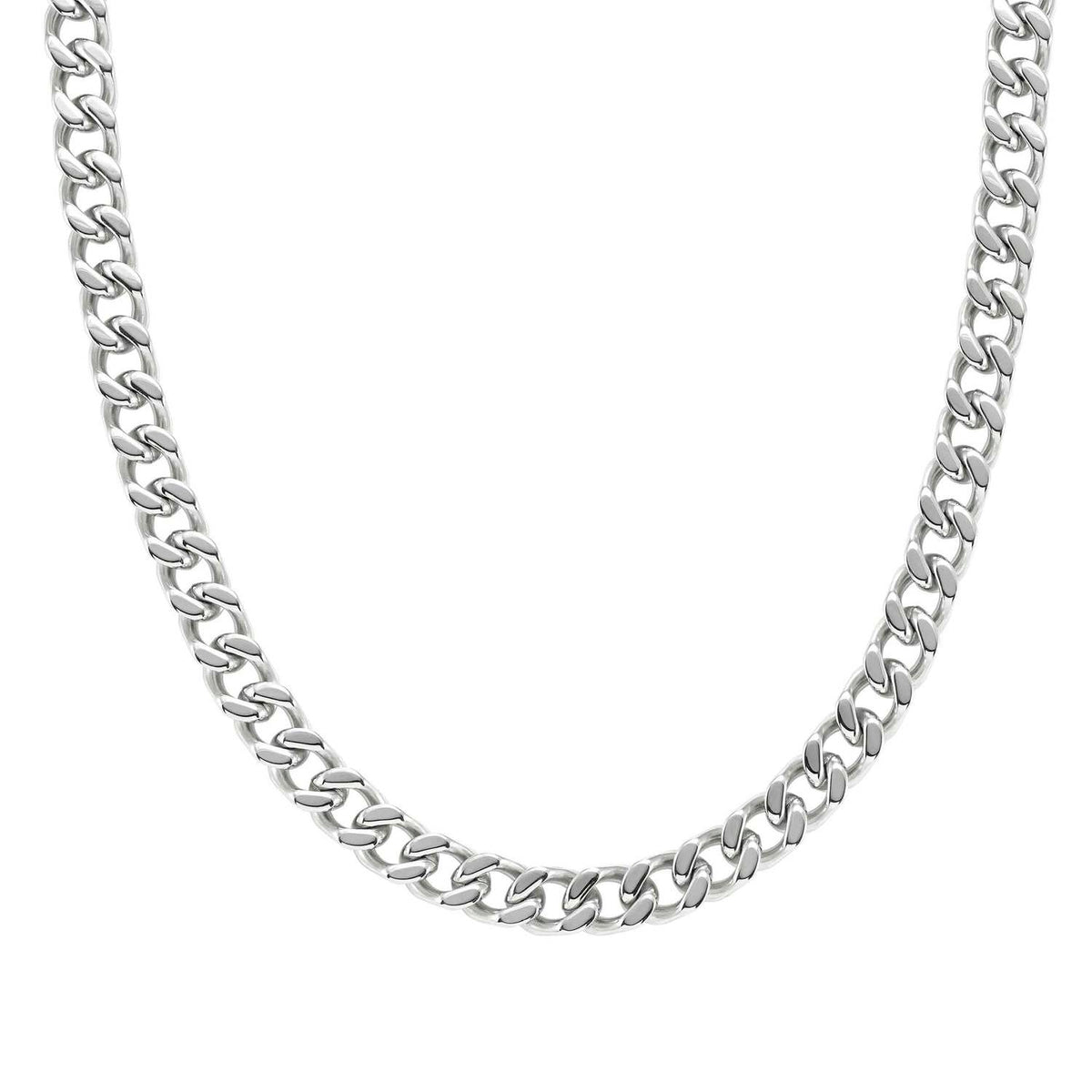 Nomination Bold Steel Stainless Steel Curb Necklace