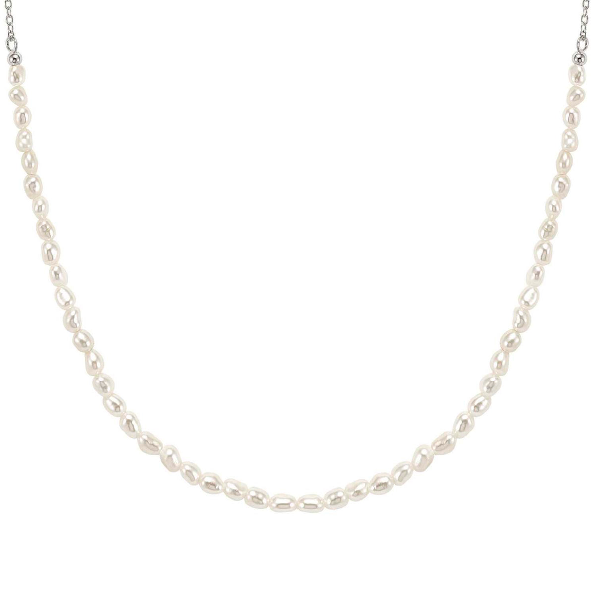Nomination Siren Dream Pearl Half Strand Necklace silver