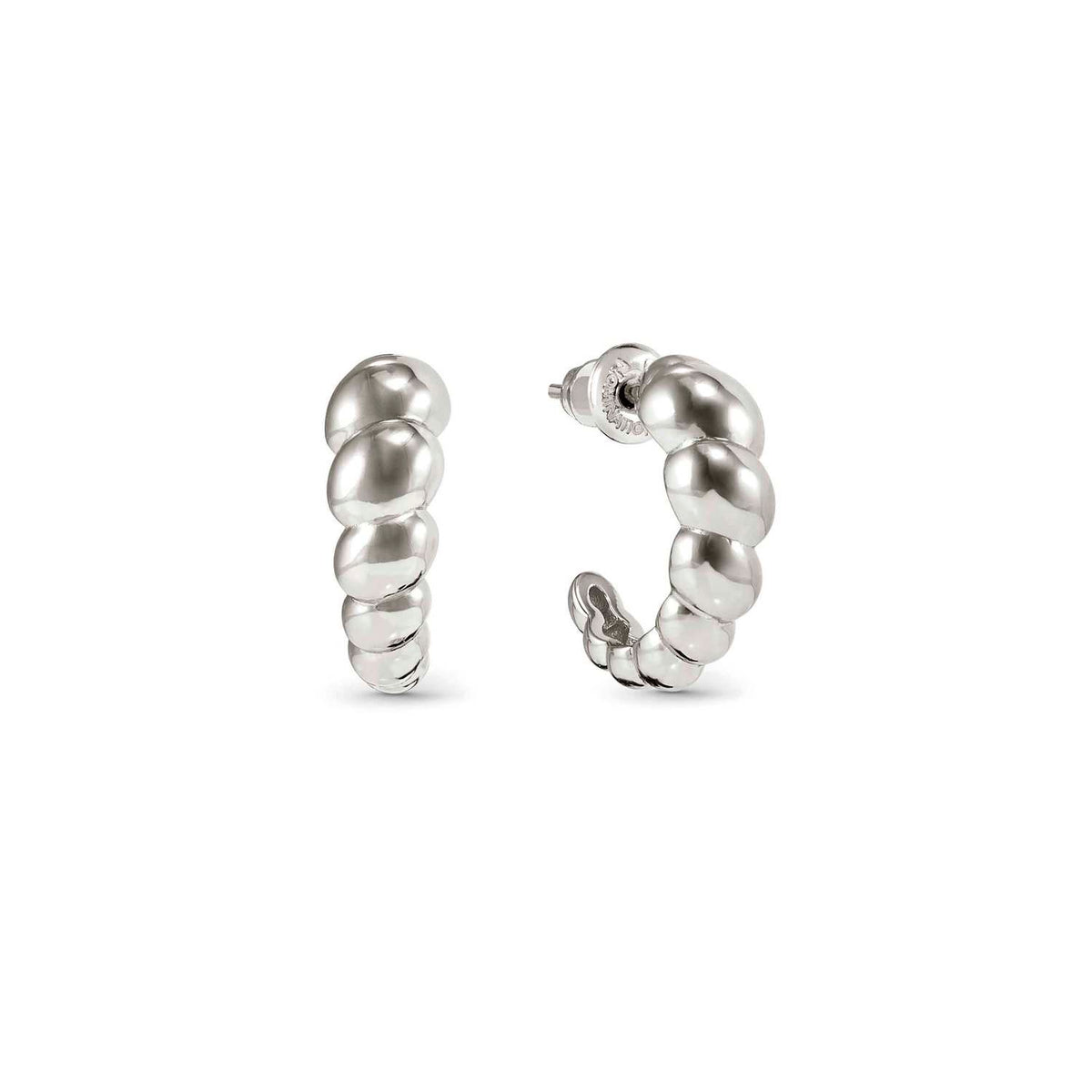 Nomination Siren Dream Semi Hoop Earrings silver