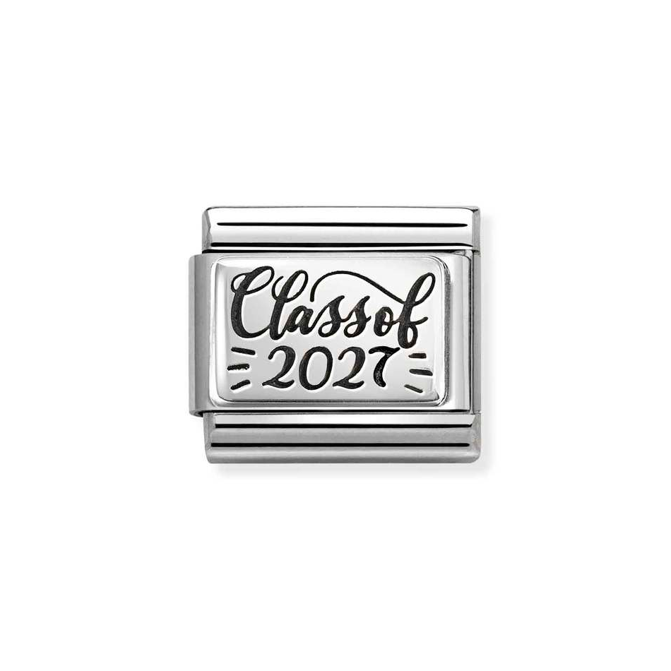 Nomination Classic Link Class of 2027 Charm in Silver