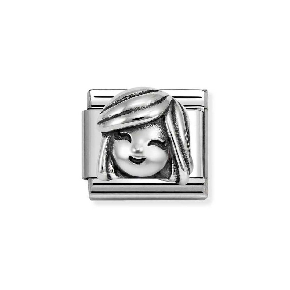 Nomination Classic Link Mother Charm in Silver
