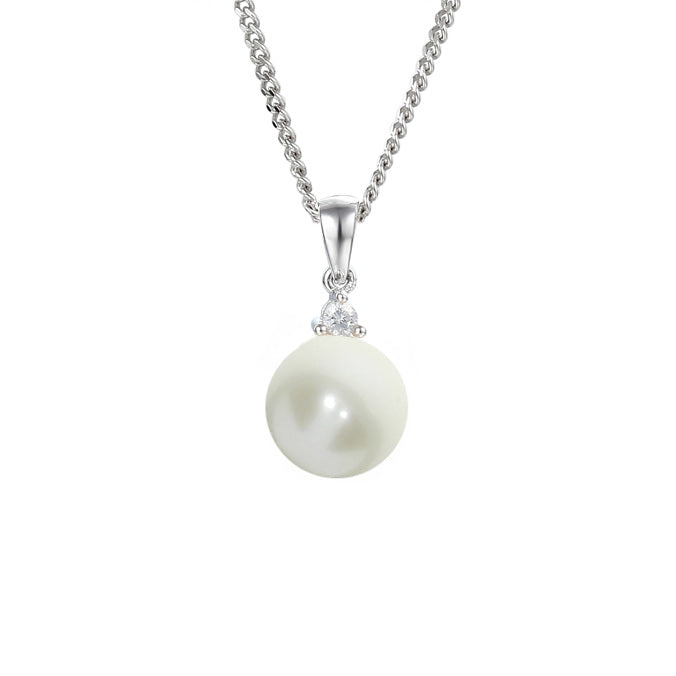 Amore Argento Full Moon Necklace